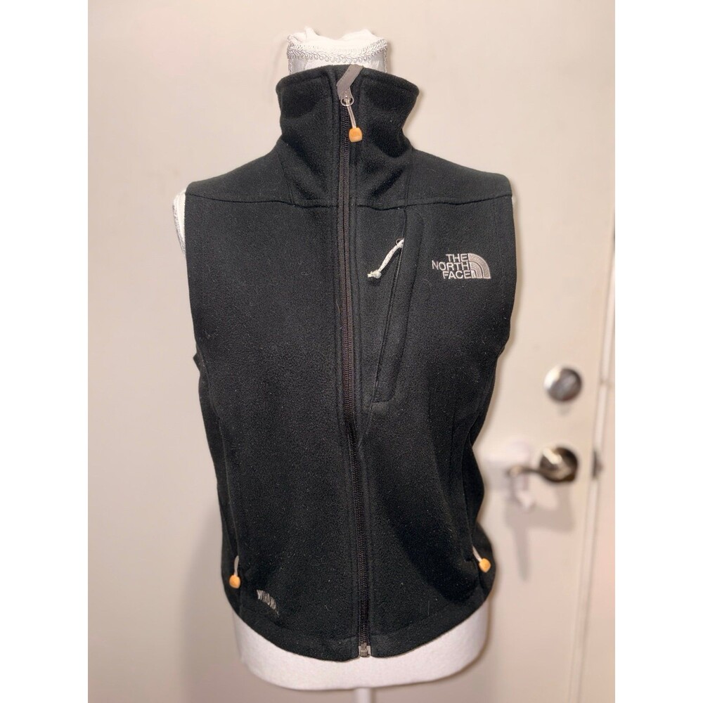 The North Face Windwall Size S Womens Full Zip Stand Collar Athletic Vest